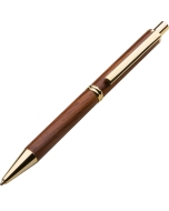 Completed Button Click Pen - Gold (Blank sold separately)