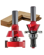 Freud® 99-762 Shaker Stile and Rail Router Bit - 1-11/16" Dia x 1/2" Shank