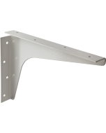 Heavy-Duty Steel Shelf Brackets-White Finish