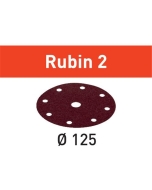 silhouette of Festool Rubin 2 D125 Abrasive Disc