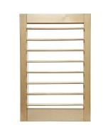 3-1/2'' Movable Louver w/Hidden Control Arm Shutter Jig and Hardware