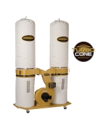 Powermatic PM1900TX-BK1 Dust Collector, 3HP 1PH 230V, 30-Micron Bag Filter Kit