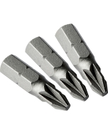 Pozi 1'' Driver Bits - 3 Pack