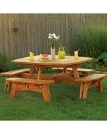 Square Picnic Table Plan