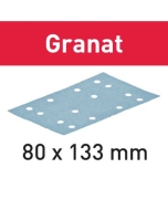  80x133mm Festool Granat Abrasive Sheets
