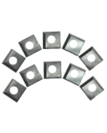 HSS 2-Edge Insert Cutters for Rikon 20-600H, 25-130H, 25-131H, 10-Pack