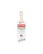 Wooster&reg; 2'' Silver Tip Short Handle Angle Sash Paint Brush