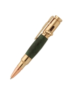 Mini 30 Caliber Bolt-Action Pen Hardware Kit, 24k Gold