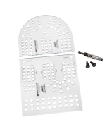 XL Cribbage Board Templates, 3-Player, Curved Track