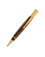 Executive Twist Pen Hardware Kit, 24k Gold