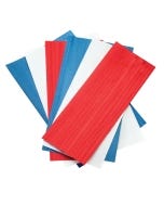 Dyed Patriotic Veneer, Pack of 3 Sq. Ft.