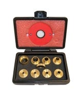 SawStop 9-Piece Precision Brass Template Guide Set 