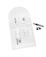 XL Cribbage Board Templates, 2-Player, Curved Track