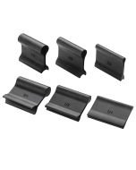 Silhouette image of the Rockler Contour Sanding Grips side and top view.