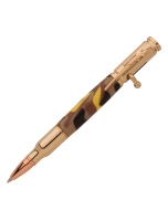 30 Caliber Bolt-Action Pen Hardware Kit, 24k Gold