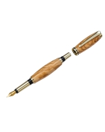 Rockler Junior Gentleman I Fountain Pen Hardware Kit, Gold
