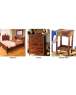 Greene & Greene Bedroom Set Plan
