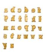 HotStamps for Woodburning Tool, Lowercase Letters