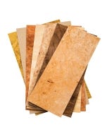 Mixed Burl Veneer, Pack of 3 Sq. Ft.