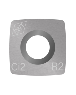 Easy Wood Tools 2600NR Ci2-R2 Negative Rake Square Carbide Replacement Cutter, 2'' Radius