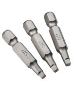 #2 Square Rockler Centerline 1-1/2'' Driver Bits, 3-Pack