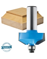 Rockler 30° Chamfer Bead Profile Router Bit - 1-1/4" Dia x 9/16" H x 1/2" Shank