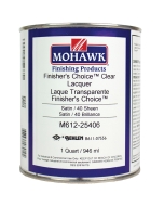 Mohawk Finisher's Choice Clear Lacquer, Quart, Satin