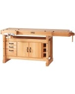 The Sjobergs&nbsp;SB119 workbench features a traditional tail vise for incredible clamping versatility and solid workpiece support. 