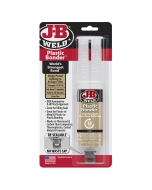If you need to repair an item made of plastic, thermoset, carbon fiber composites or thermoplastics, reach for J-B Weld's Plastic Bonder. 