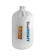 silhouette of Replacement 30-Micron Bag for Dust Right 1250 CFM Wall-Mount Dust Collector