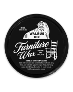 Walrus Oil Furniture Wax Finish and Polish, 3 oz.