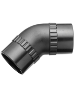 Dust Right Ready-Mount 4'' 45 degree Elbow