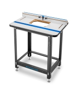 Rockler HPL Router Table with Fence and Rock-Steady Stand