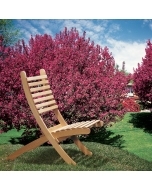 completed Rockler Portable Outdoor Chair 
