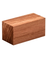 Bubinga Spindle Turning Blank, 1-1/2'' x 1-1/2'' x 3''