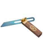 The Crown Mini T-Bevel combines a compact size, accuracy and the elegance of walnut and solid brass construction. 