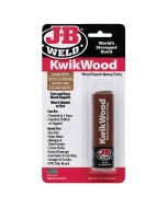 KwikWood is a 2-part hand-mixable epoxy putty formulated to repair and rebuild damaged or rotting wood.
