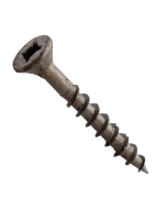 Centerline #8 x 1-3/4'' Flat Head Square X Self-Countersinking Wood Screws, Lube Finished