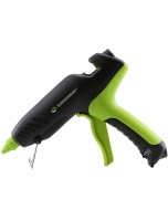With its 100-watt solid state PTC (positive temperature control) heaters, SureBonder's PRO2-100 Hot Glue Gun is capable of dispensing up to 1.5 pounds of hot melt glue per hour.