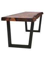 Rockler also offers steel legs with a black powder-coat. 