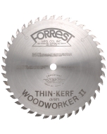 10'' x 40T Forrest Woodworker II Thin Kerf General Purpose Blade