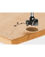  Festool Hinge Cup Drilling Router Bit, 20mm Dia. (491072) 