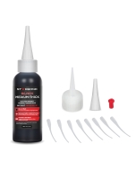 Starbond Black Colored CA Glue, Medium-Thick Viscosity, 2 oz.
