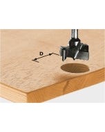  Festool Hinge Cup Drilling Router Bit, 35mm Dia. (491077) 