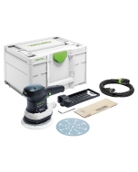 Festool ETS 150/3 EQ-Plus Corded Random Orbital Sander, 3mm Orbit (576079)