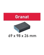Festool Granat Abrasive Sanding Sponges, 2-3/4'' x 3-7/8'' x 1'' Thick