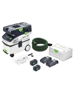 Festool Cordless Mobile Dust Extractor CTC MIDI I HEPA-Plus CLEANTEC (577506)