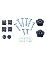 Rockler 24-Piece Easy-to-Grip Jig Hardware Kit, 5/16''-18 Threading