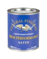 General Finishes High Performance Water-based Top Coat Satin