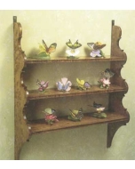 Early American Style Curio Shelf Downloadable Plan